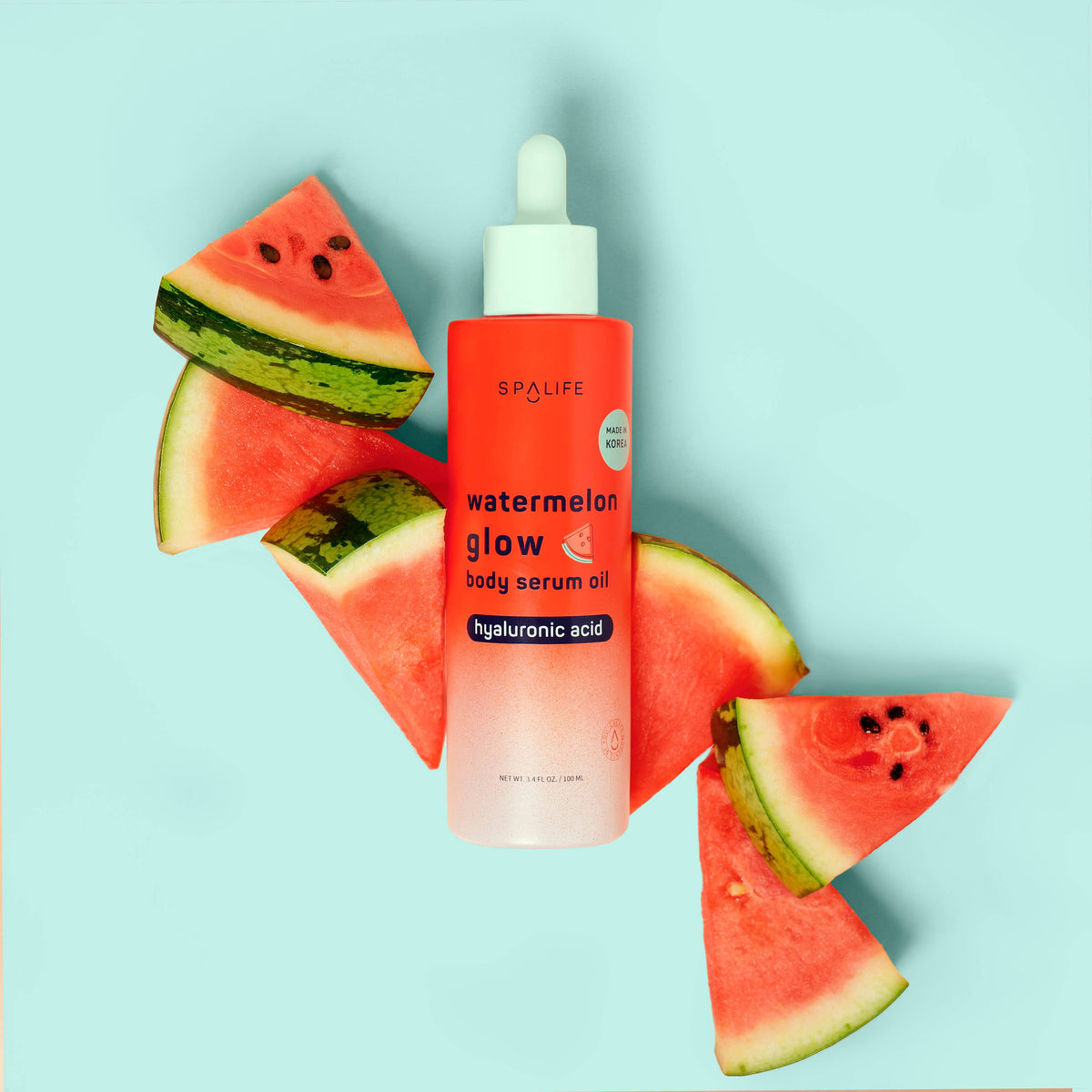 Watermelon Glow Body Serum, with Hyaluronic Acid - 100 ML