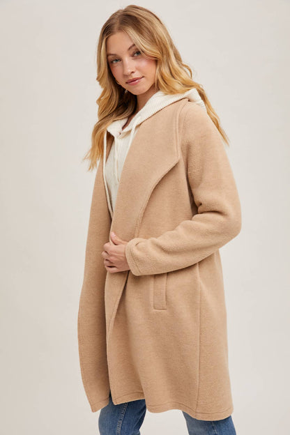 Open Front Knit Jacket