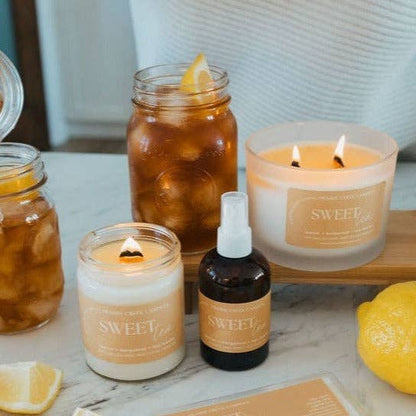 SWEET TEA | NON TOXIC SOY WAX CANDLE | SUMMER COLLECTION
