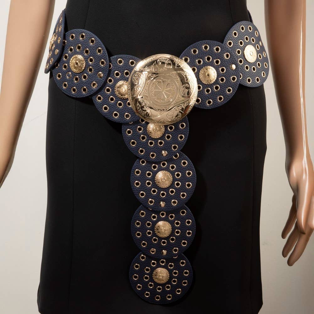 Grommet Disc Chain Belt