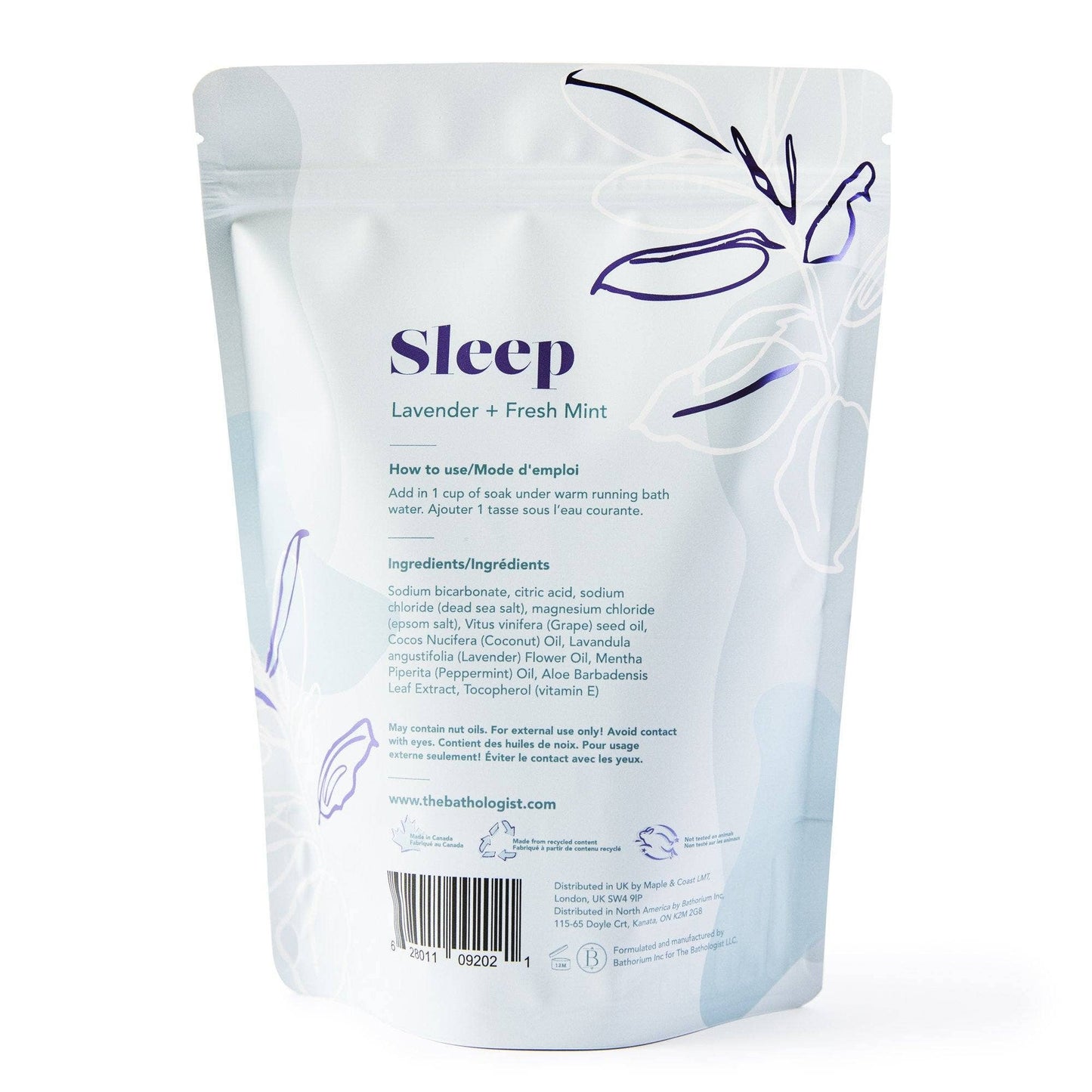Sleep Fizzy Bath Soak 907g