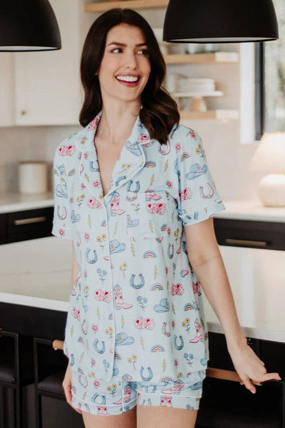 Lucky Cowgirl Pajama Set