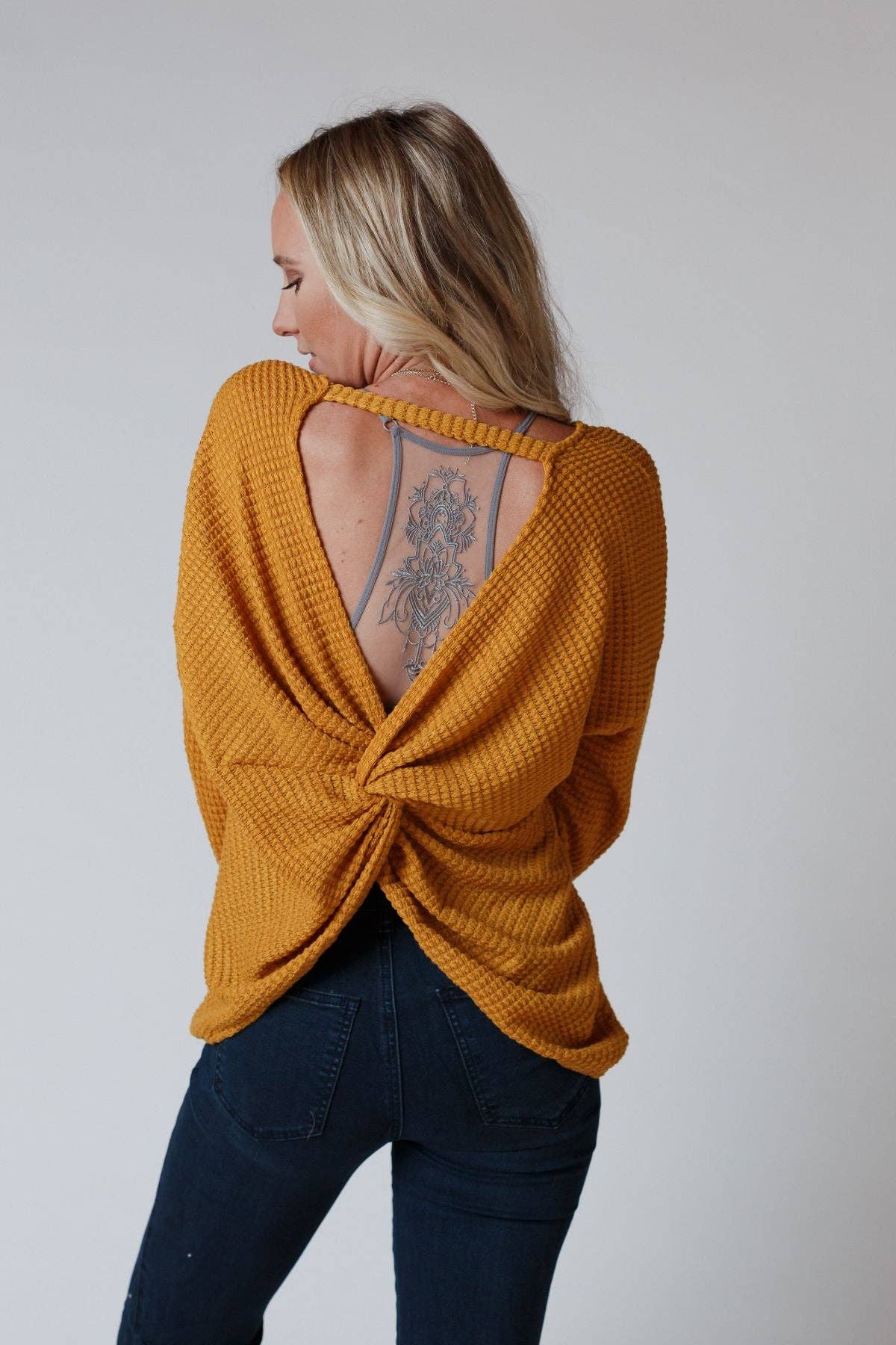 Open Back Thermal Top