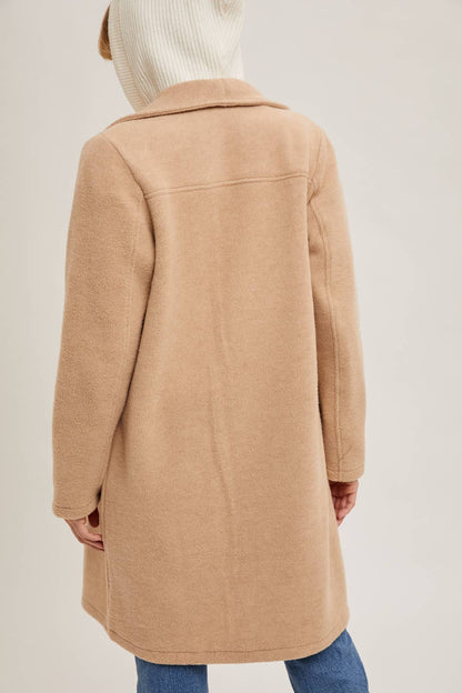 Open Front Knit Jacket