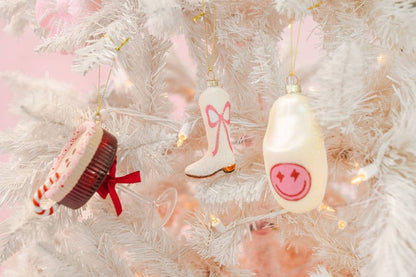 Sparkly Cowboy Boot Ornament
