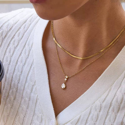 CHARM LAYERED NECKLACE