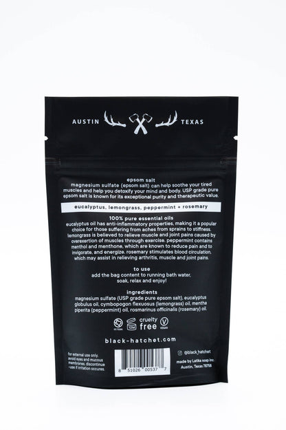 Black Hatchet Men's Muscle Bath Salt