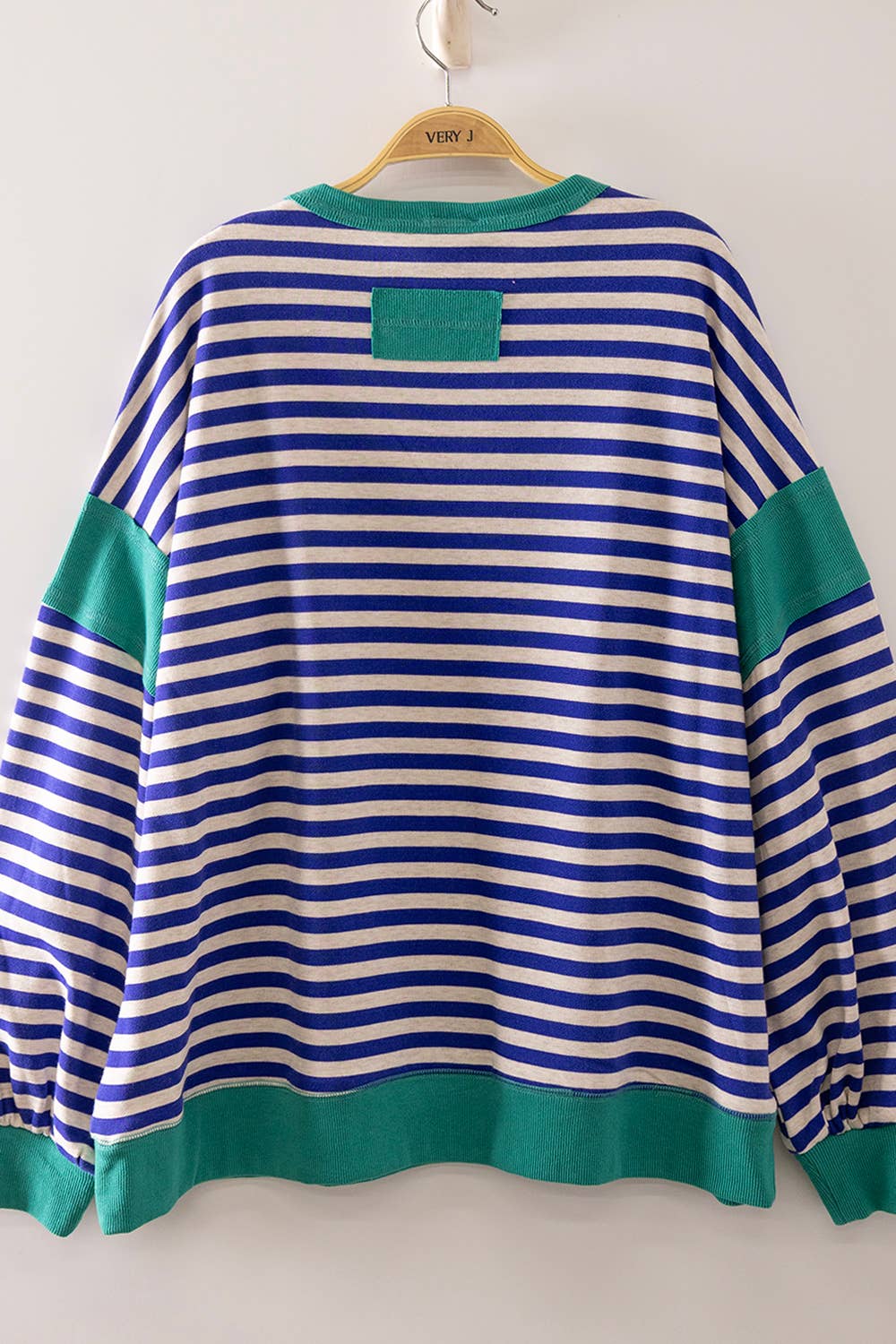 Striped Colorblocked Sweater