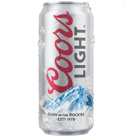Coors Light Candle