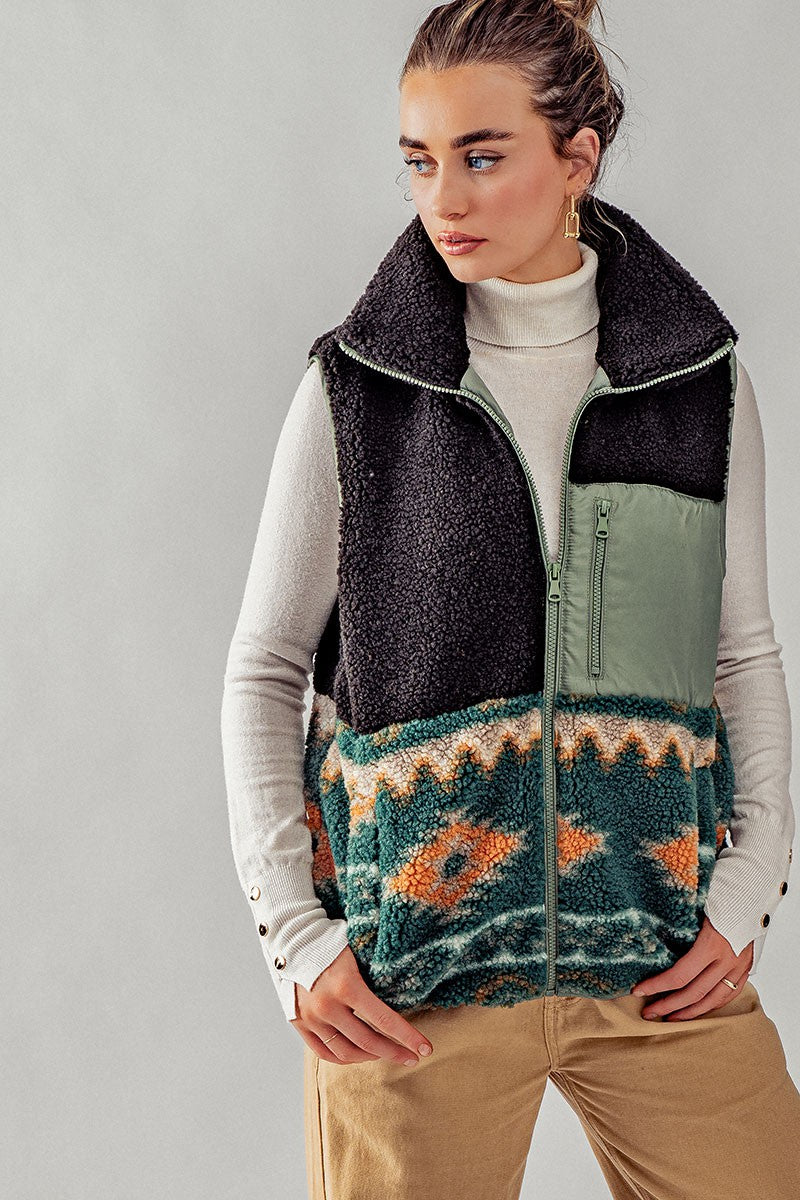 The Susie Sherpa Vest