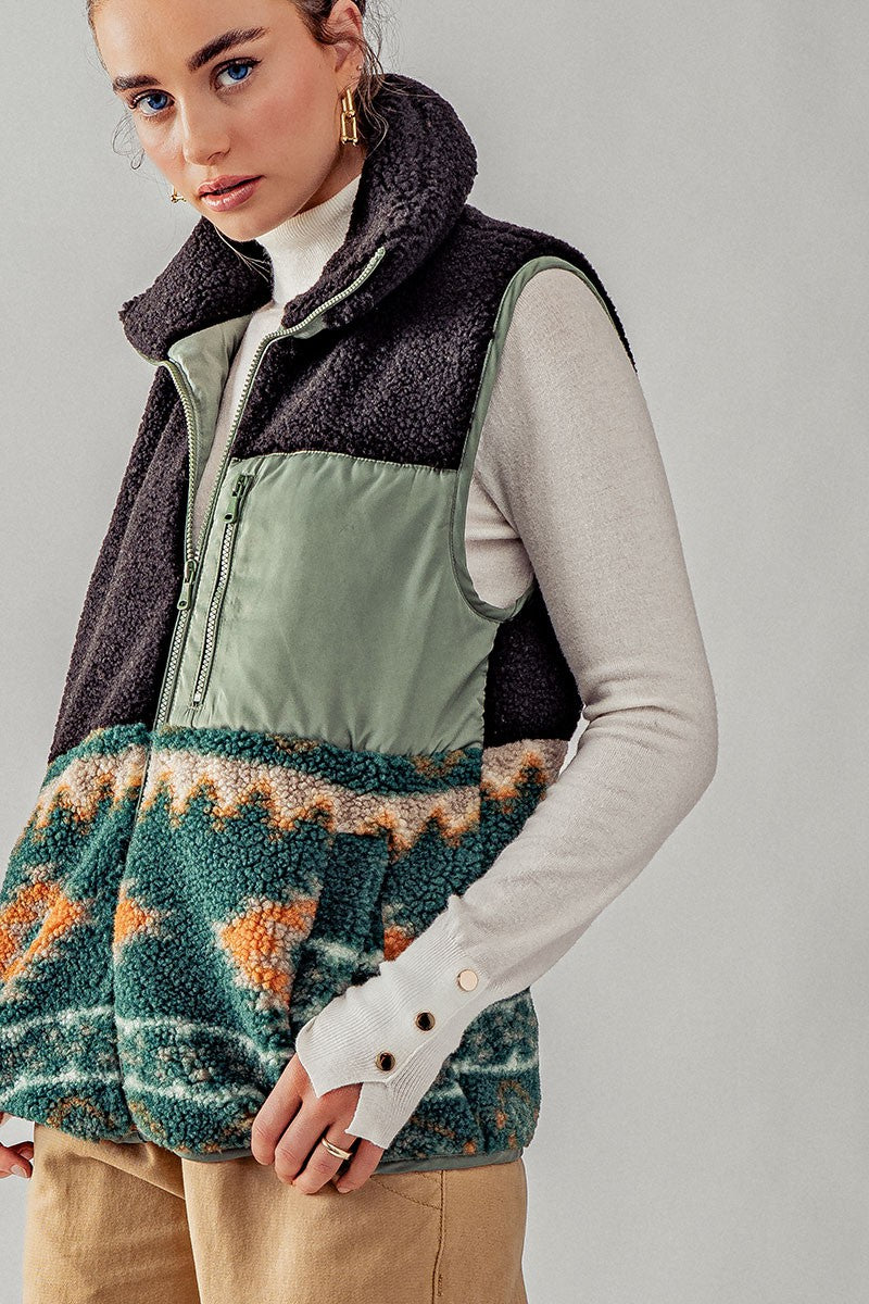 The Susie Sherpa Vest