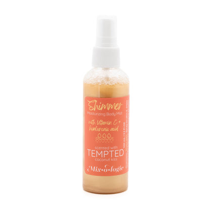 Tempted (coconut kiss) SHIMMER Body Mist