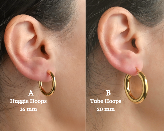 Gold Hoop Earrings