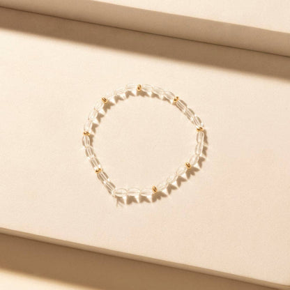 Amethyst Trail Stack Bracelet in Desert Orchid