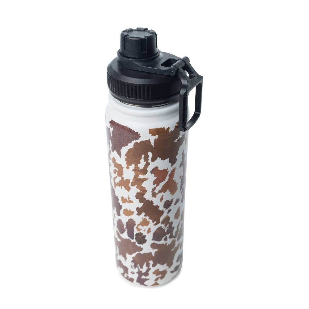 Moo & Bloom Stainless Steel Water Bottle