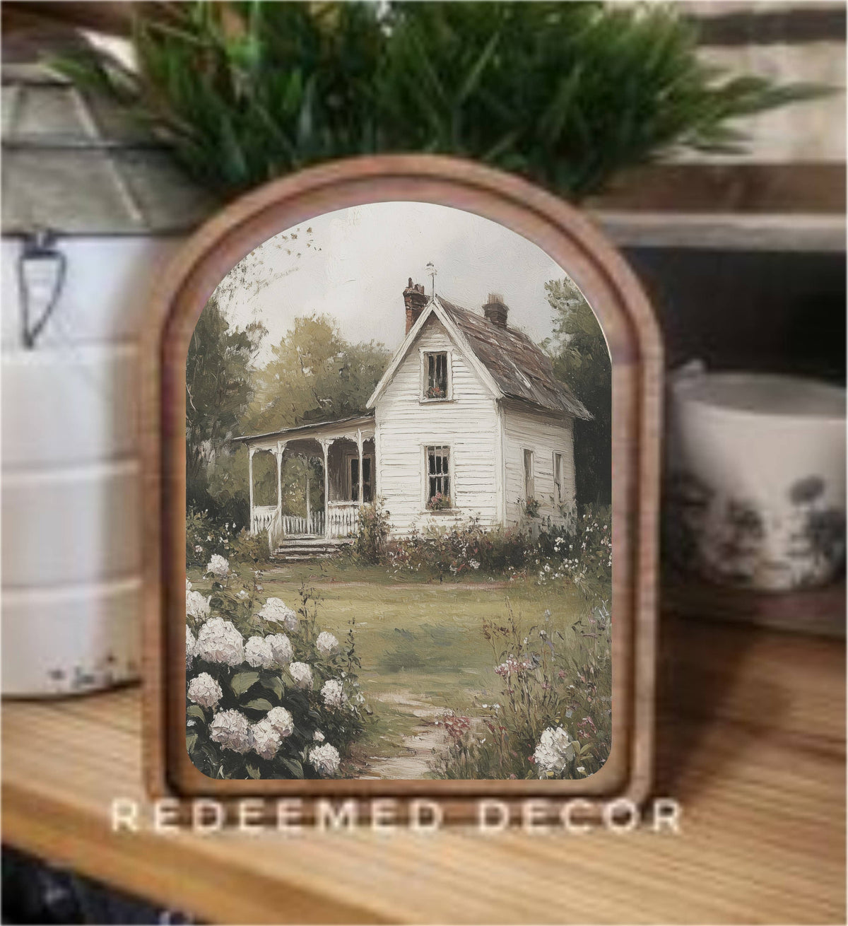 Arch Top Framed Art (6x8")
