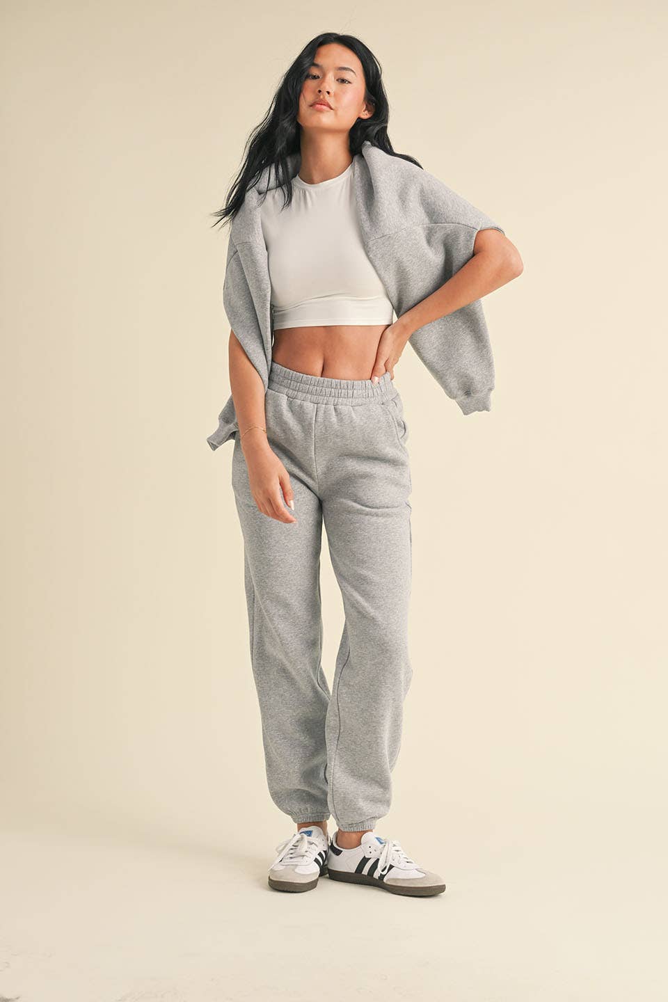 Cozy Fleece Jogger sweatsuit