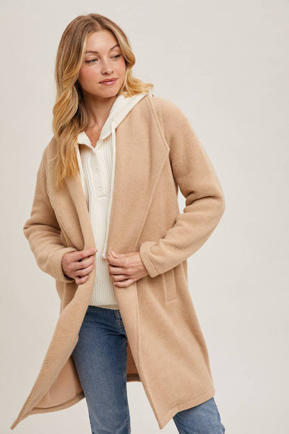 Open Front Knit Jacket