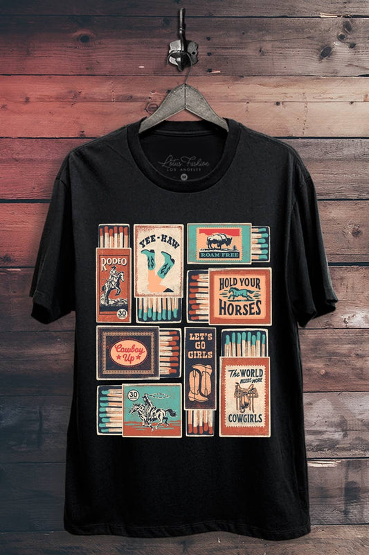 Western Matches Graphic Tee