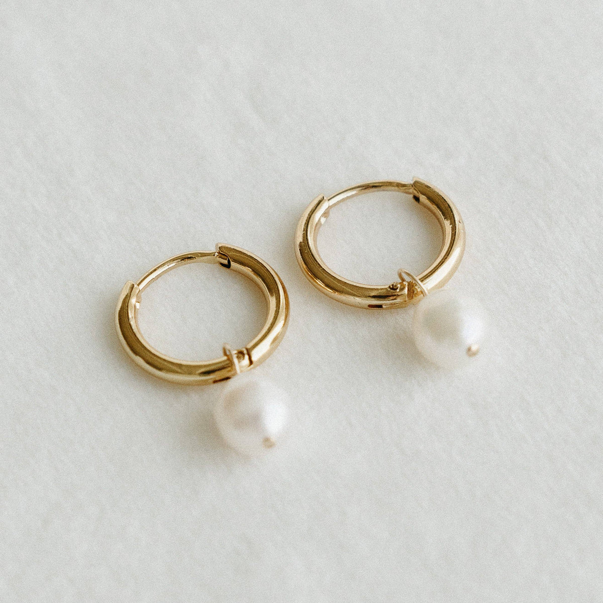 Pearl Hoops