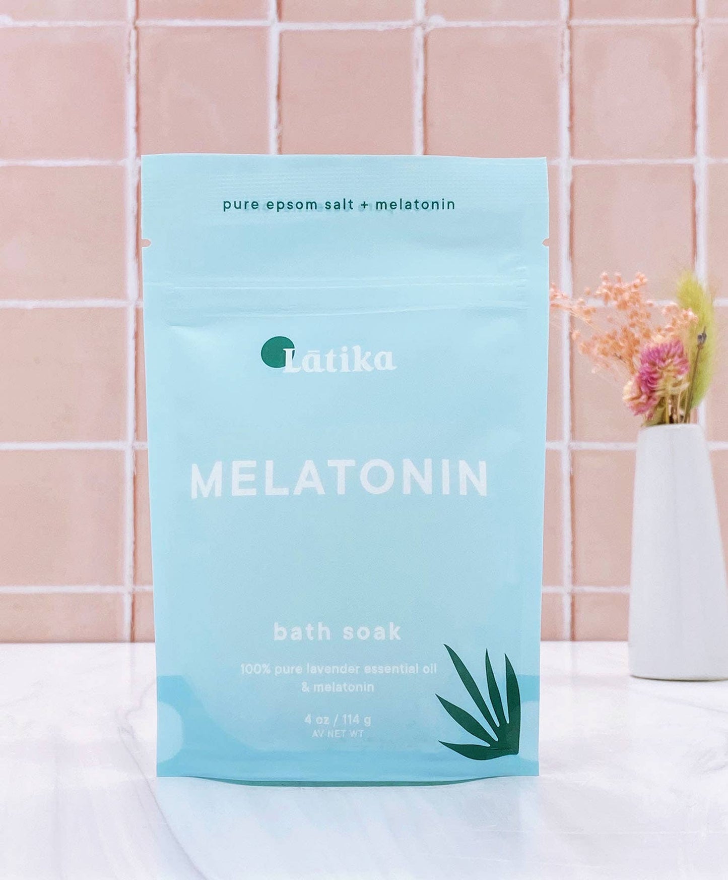 Melatonin Bath Salt for Sleep Assist