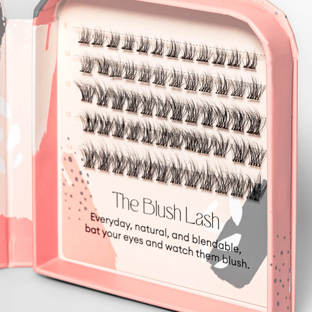 Pop-On Lashes - Style Blush Black