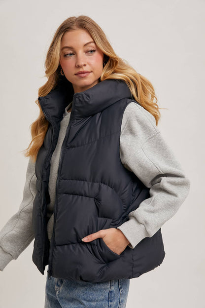Hooded Puffer Vest