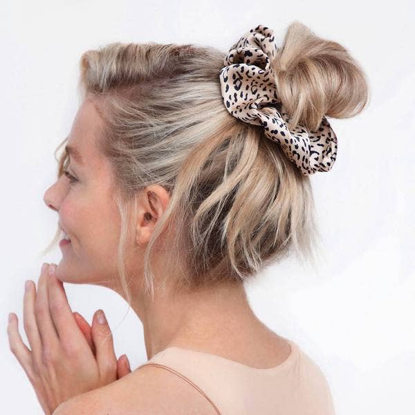 Eco-Friendly Scrunchie - Leopard