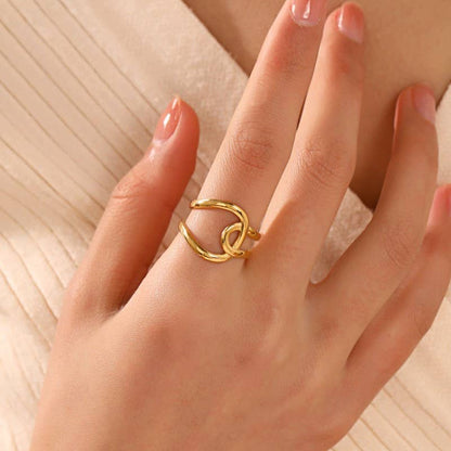 Adjustable Abstract Ring