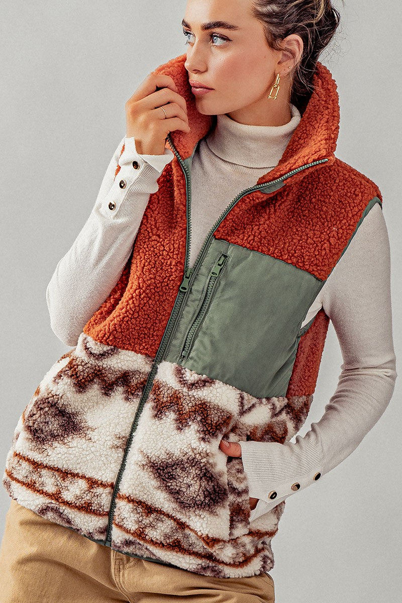 The Susie Sherpa Vest