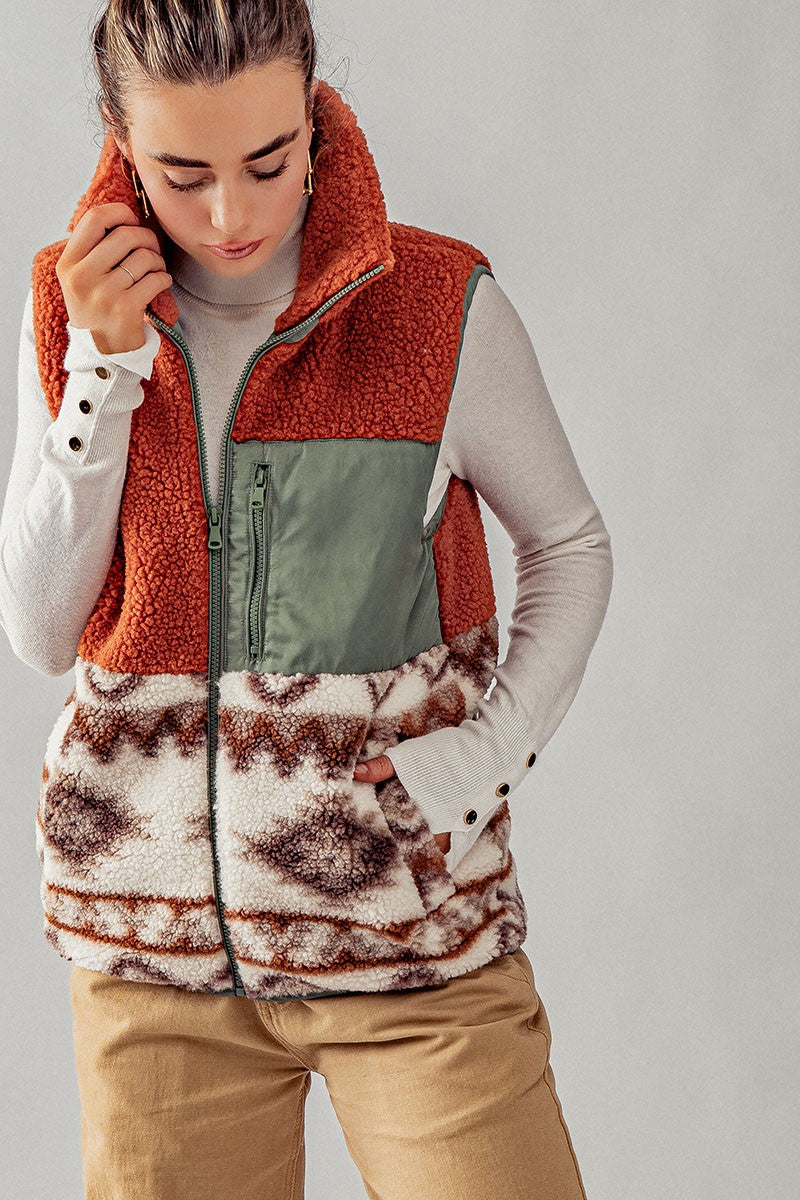 The Susie Sherpa Vest