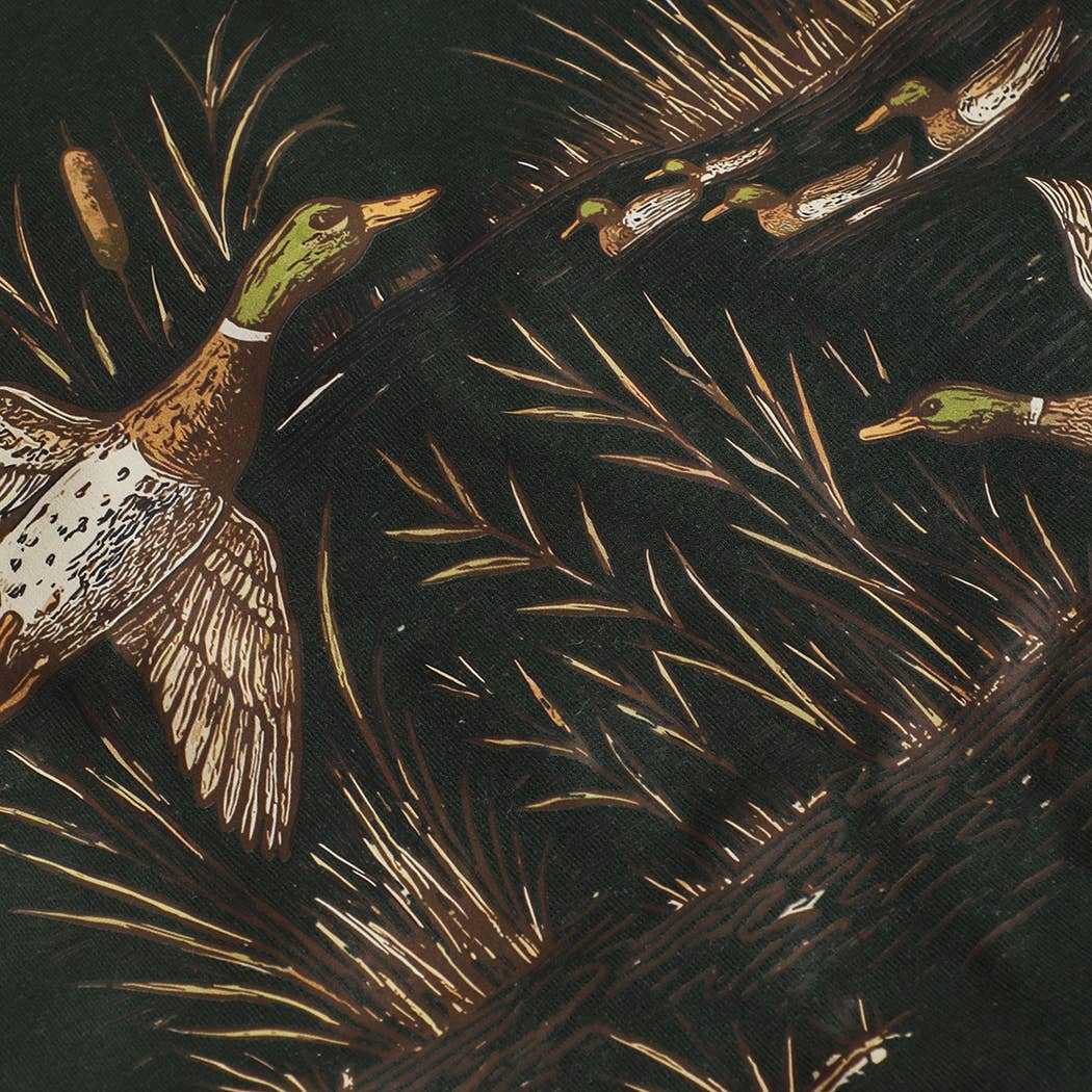 Mallard Duck Marshland Heavyweight Sweatshirt
