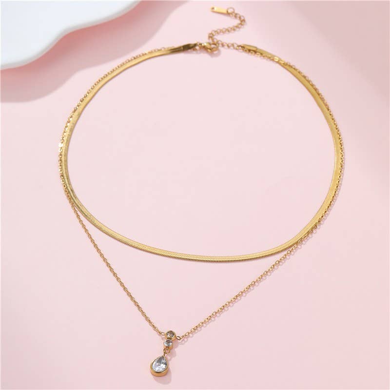 CHARM LAYERED NECKLACE