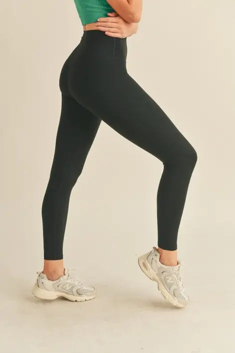 Black High-Rise Leggings