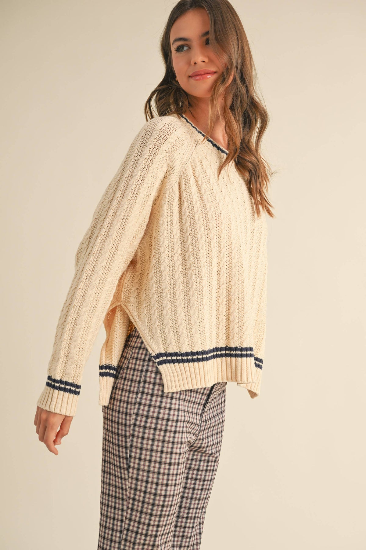 Camille Cable Knit Sweater