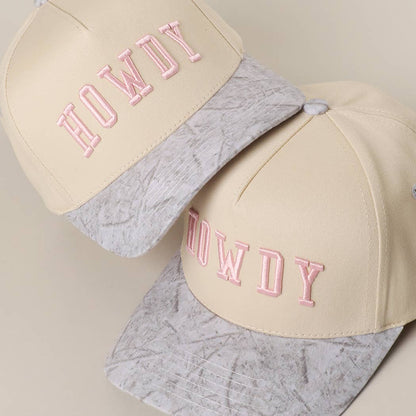 Howdy Two-Tone Trucker Hat