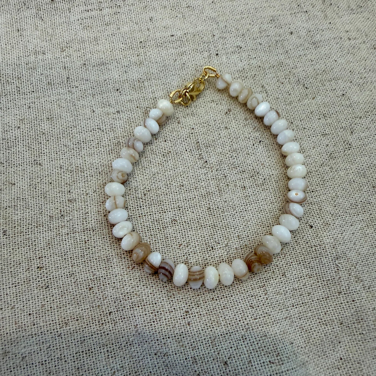 Dirty Coconut Skinny Beaded Bracelet