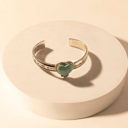 Wildheart Stone Cuff Bracelet