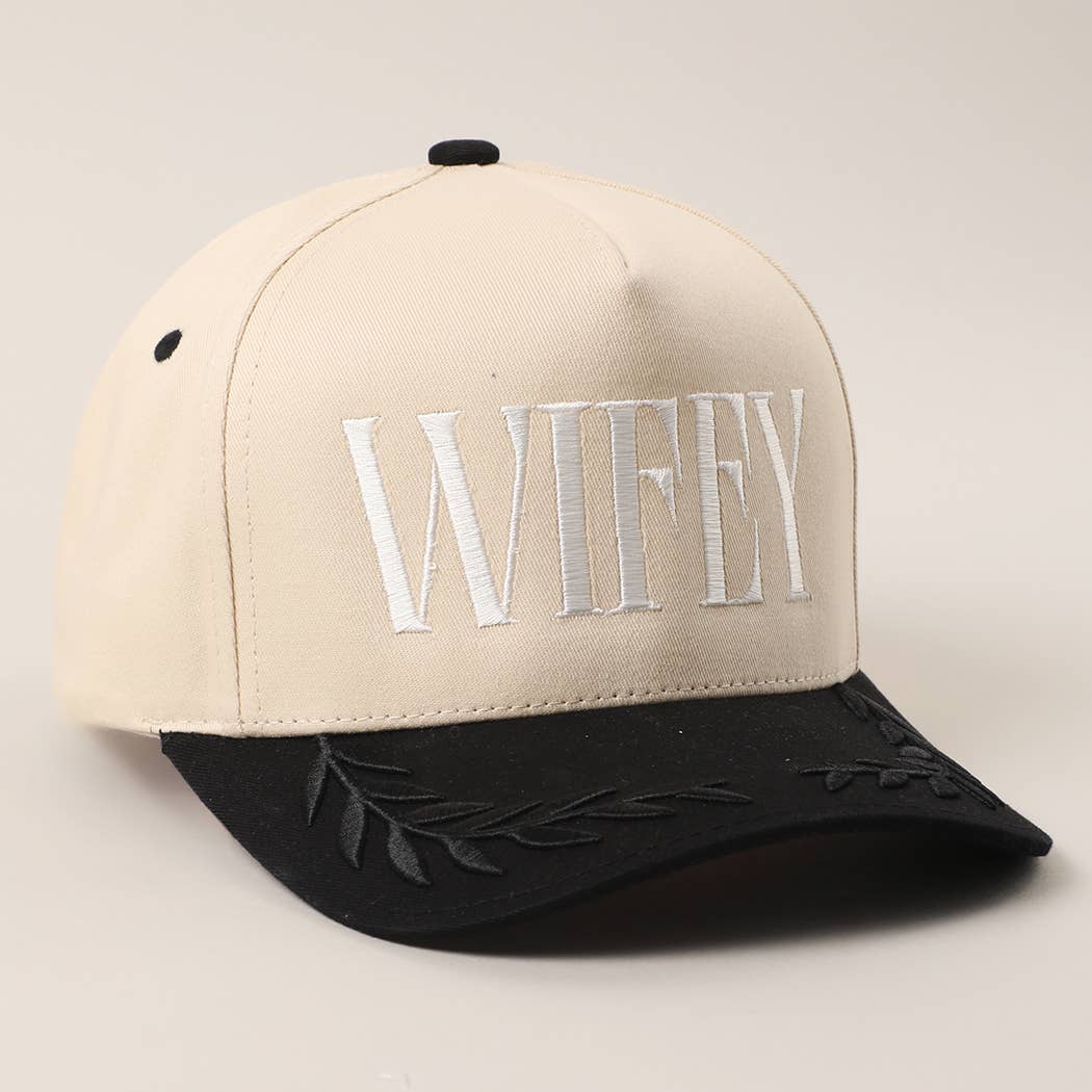 Wifey Two Toned Trucker Hat