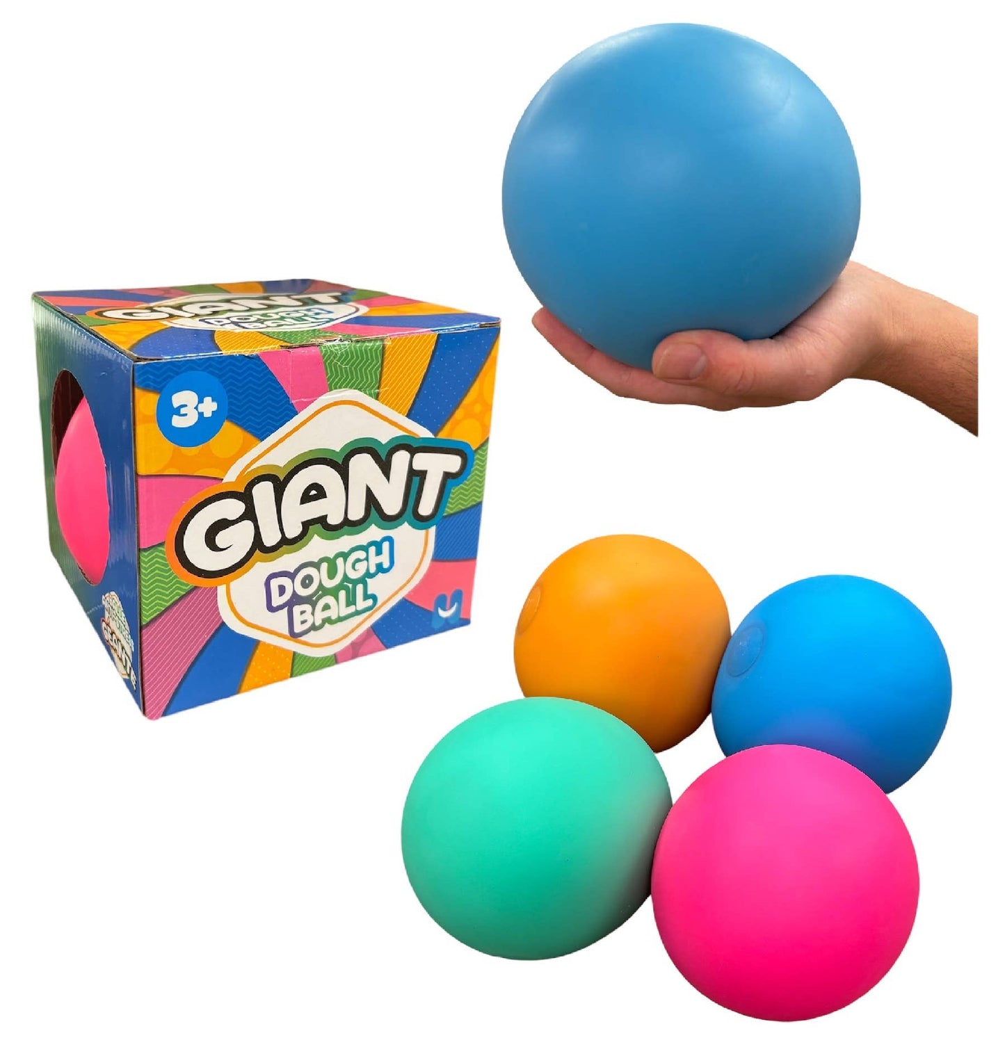 6" Giant Stress Dough Ball