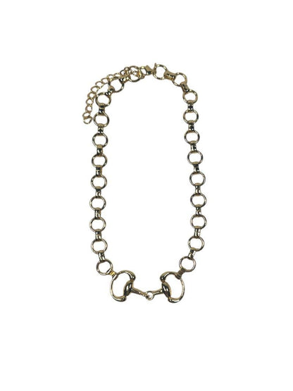 Chunky Equestrian Bit Chain Necklace