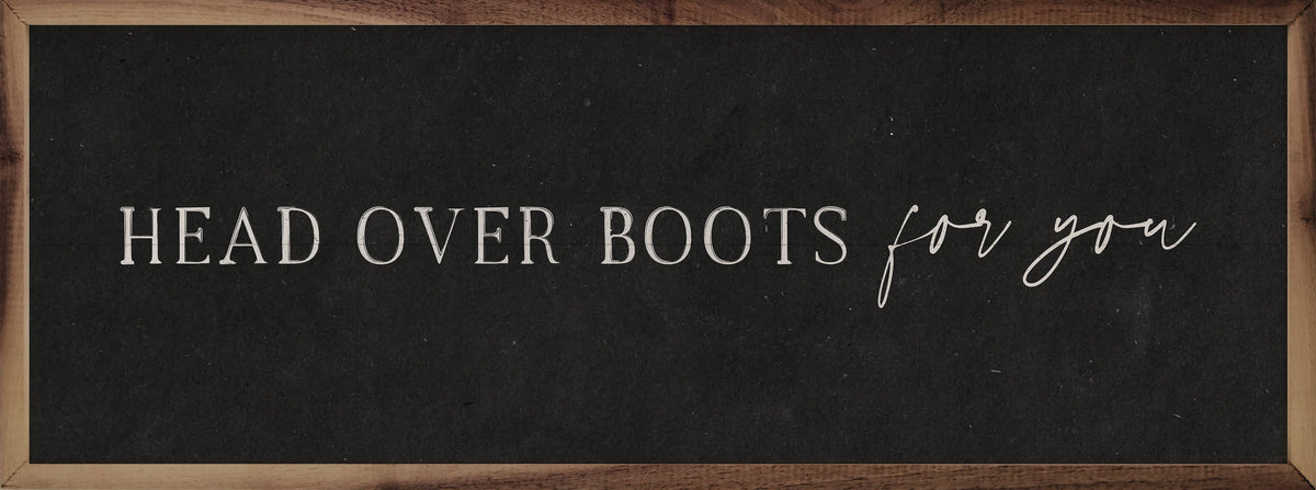 Head Over Boots For You Black * Pick up only*