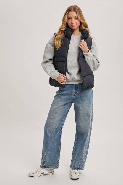 Hooded Puffer Vest