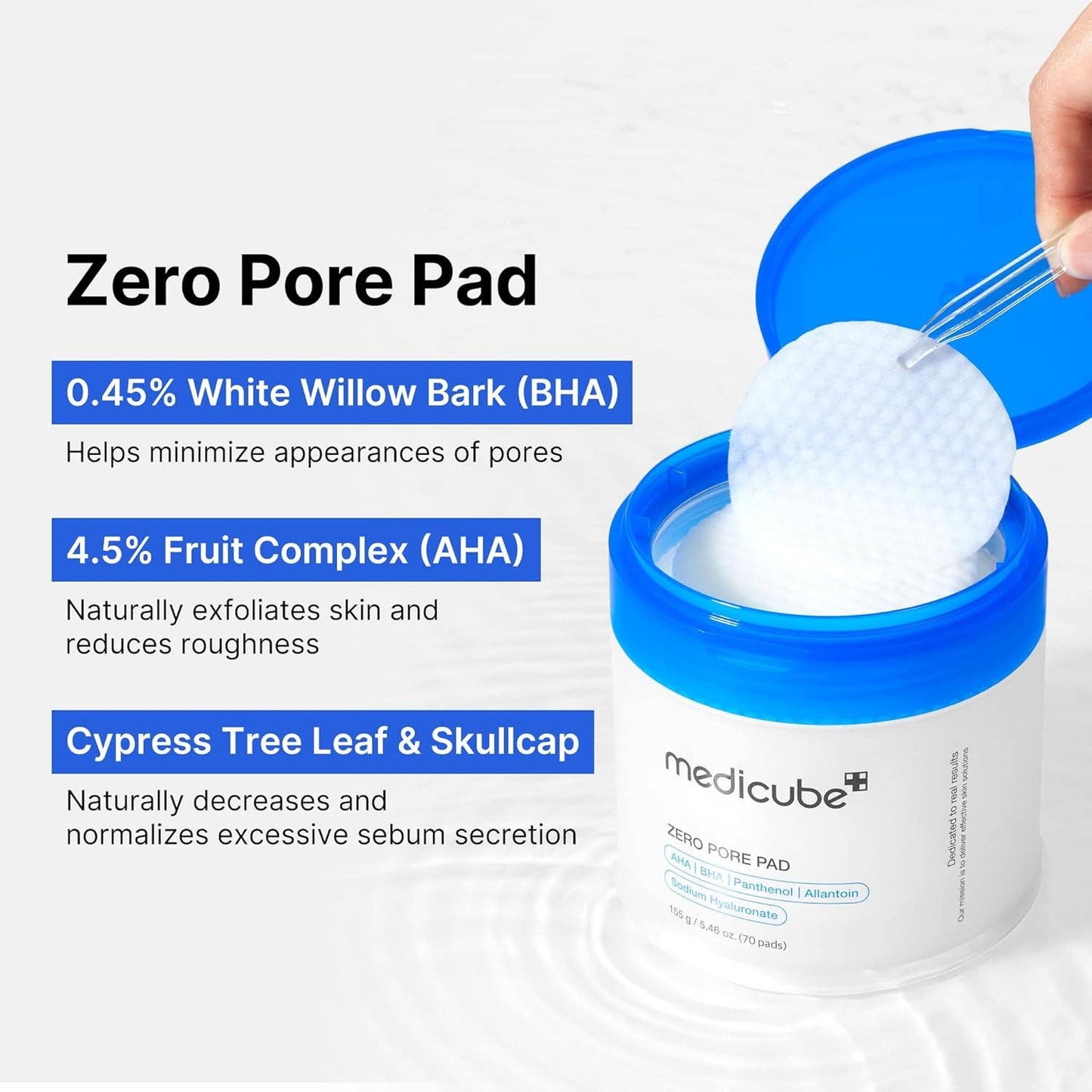 MEDICUBE Zero Pore Pad 2.0 - 70 Pads