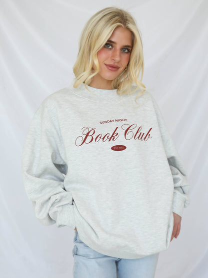 Sunday Night Book Club Mockneck