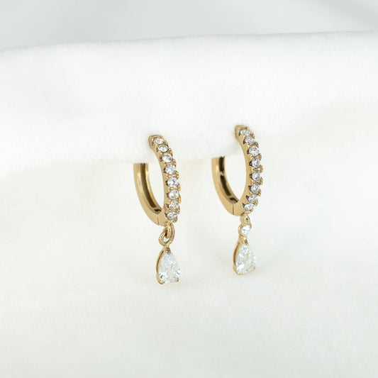 The Elodie Drop Hoops