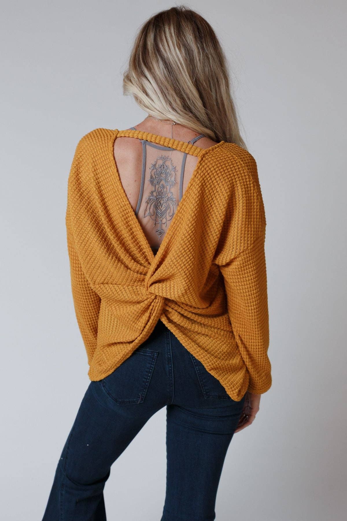 Open Back Thermal Top