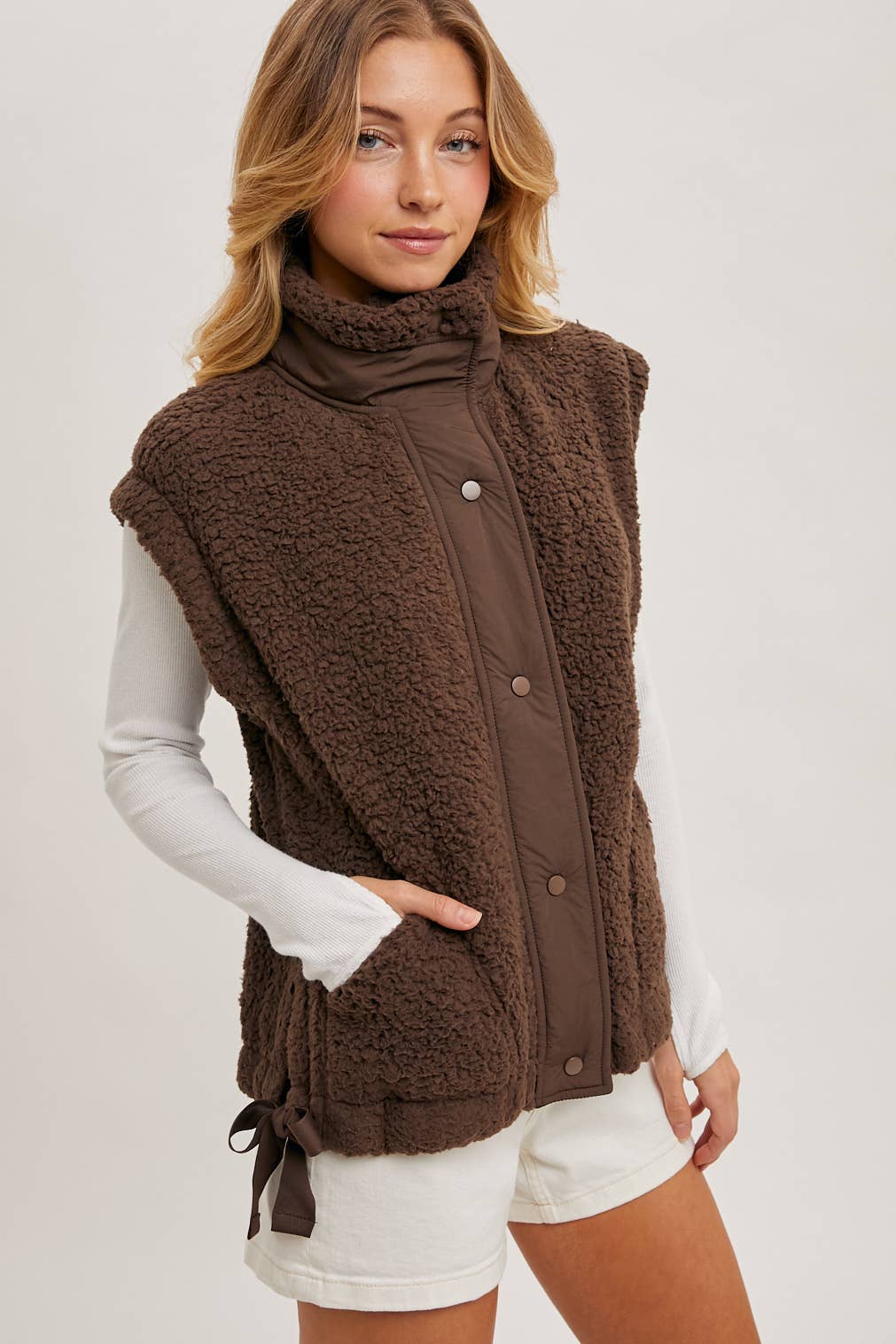 Sherpa Fleece Vest