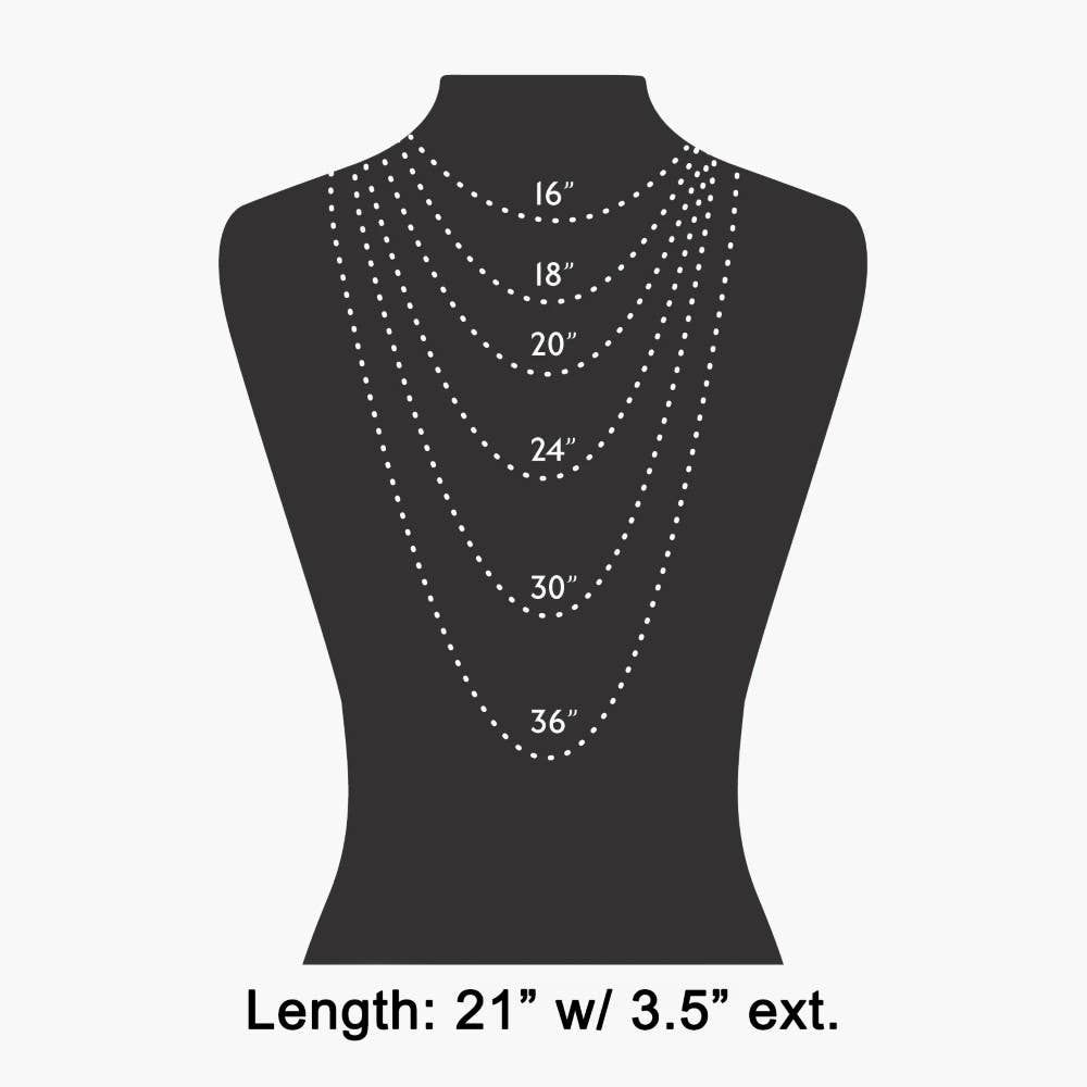 Chain Link Layered Y Necklace Set
