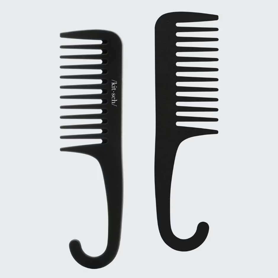 Wide Tooth Comb in Recycled Plastic